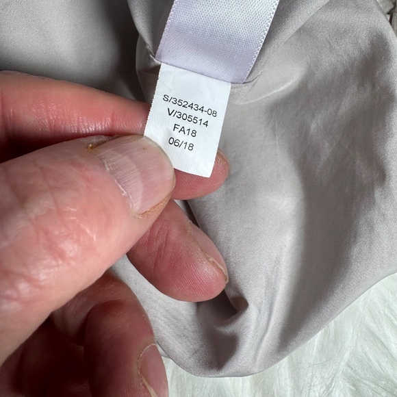 Athleta Abalone Tan Rain/Utility Jacket Sz M - Picture 9 of 9